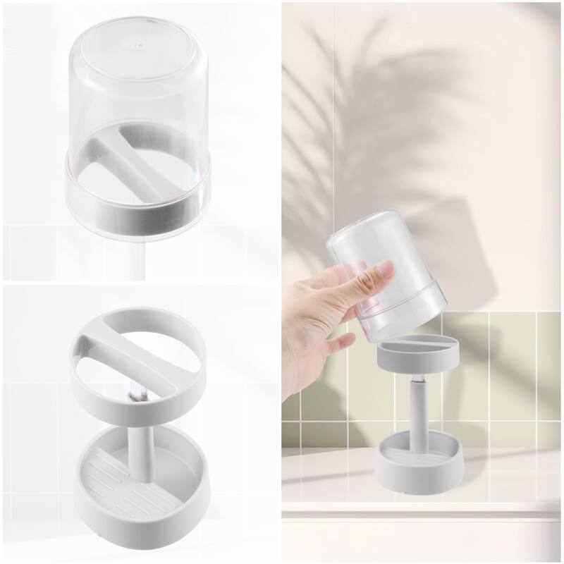 1 Pcs Toothbrush Holder with Cover Electric Toothbrush Holder 10.63"