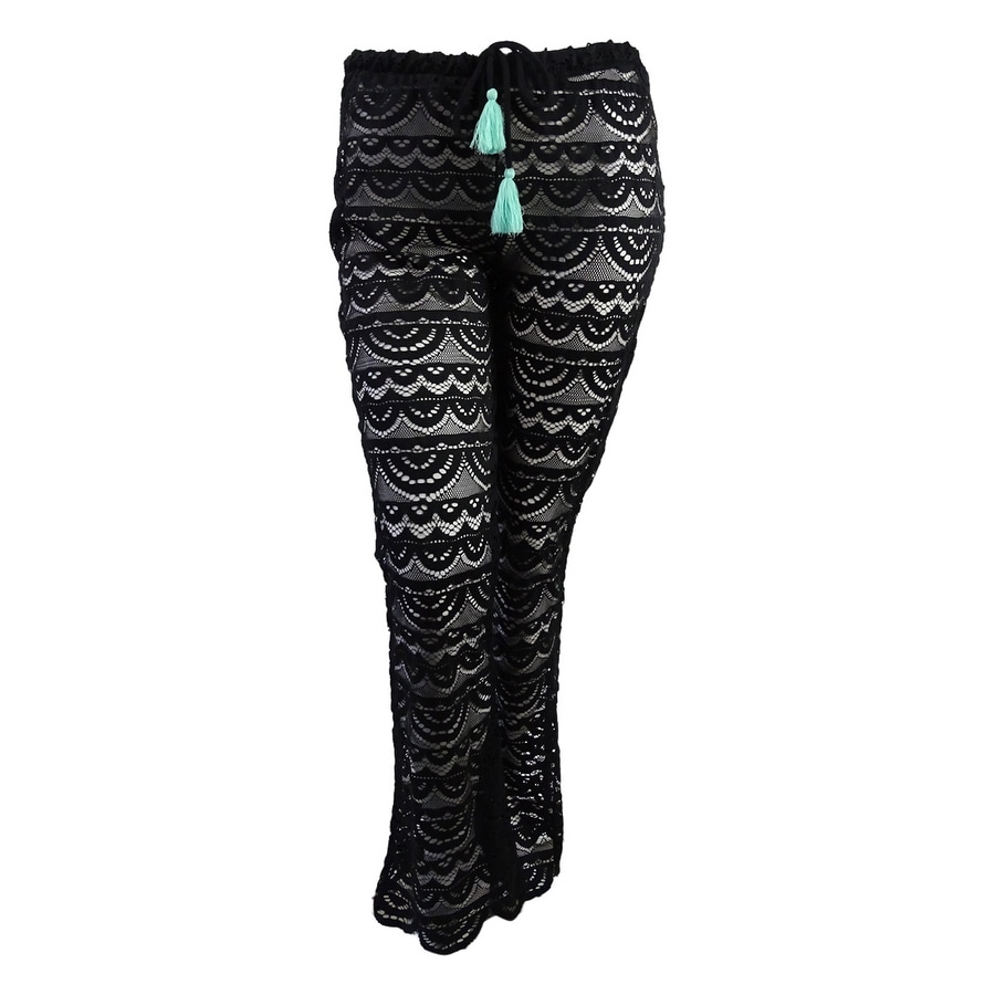 crochet swim cover up pants