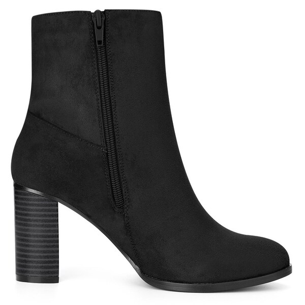 womens round toe booties