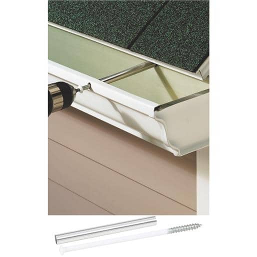 Shop Fastenmaster Omg 7 Wht Gutter Screw Fmgut007 10w Unit Pkg Overstock 17495834