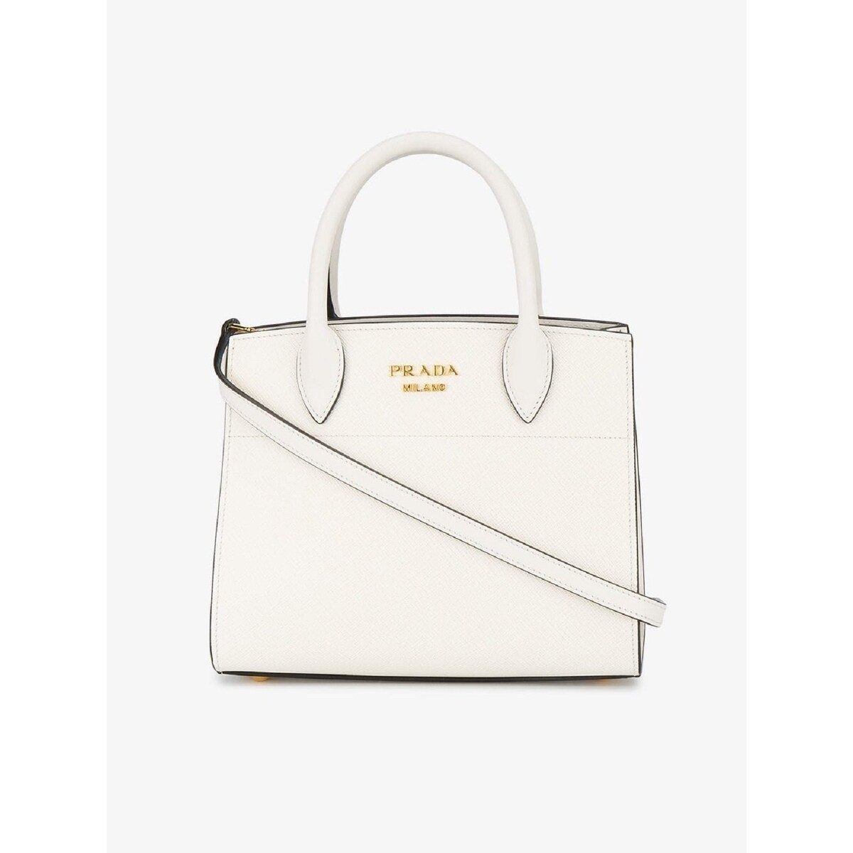 prada white handbag