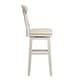preview thumbnail 43 of 79, Eleanor Napoleon Back Wood Swivel Chair by iNSPIRE Q Classic