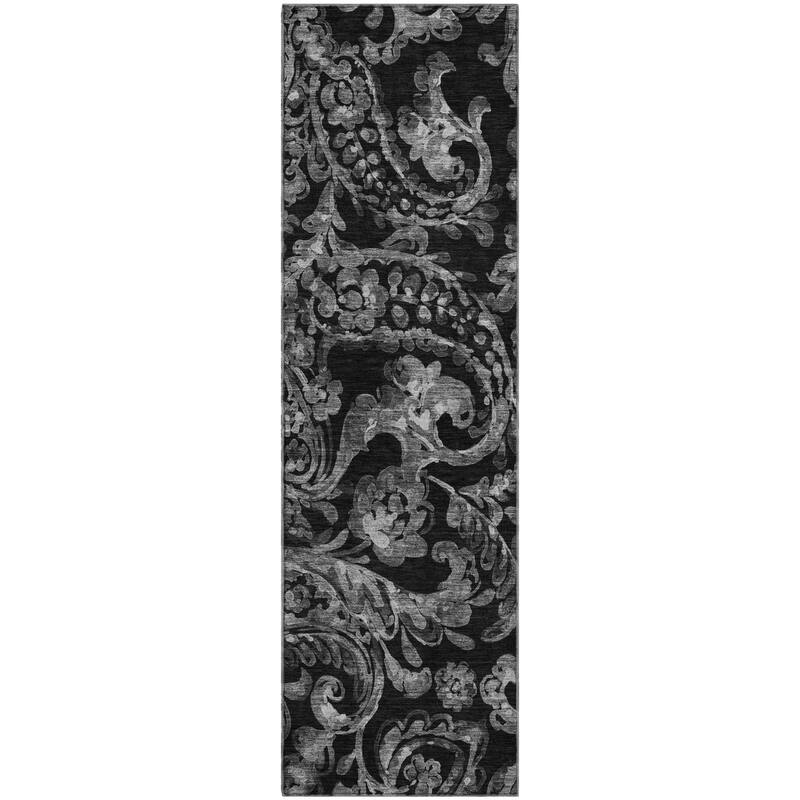 Premium Washable Super Soft Modern Paisley Mayfield Rug