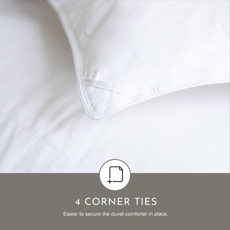 Highland Feather Winter Cozy Series European Extra Warm Premium White Down Comforter