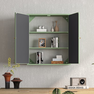 23.62 "Vintage Two Door Wall Cabinet