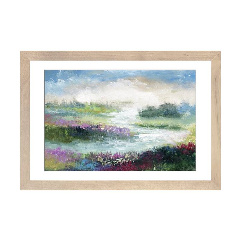 iCanvas "Pastoral Meadow" by Nan - Natural - 16x24x1