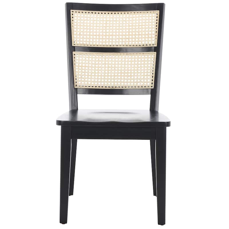 SAFAVIEH Eloisa Farmhouse Dining Chair (Set of 2) - 20 In. W x 23 In. D x 37 In. H - 20"Wx23"Dx37"H