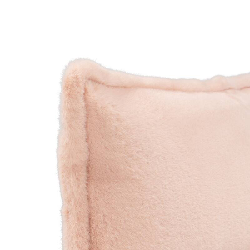 Villa by Classic Home Taiga Sherpa Fabric Throw Pillow