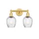 Option Satin Gold / Clear Spiral Fluted