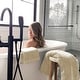 preview thumbnail 13 of 15, BedVoyage Melange viscose from Bamboo Bath Sheet Set 3pc Sand