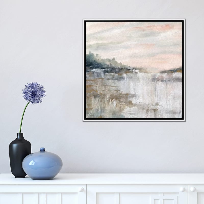 iCanvas "Crystal Falls" by Carol Robinson Framed Canvas Print