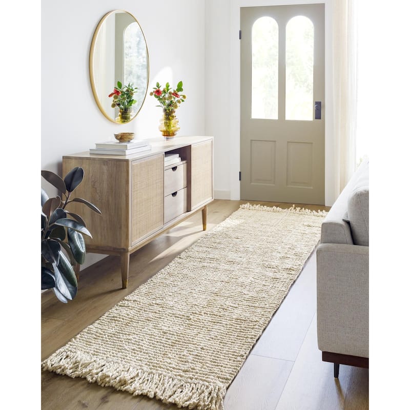 Livabliss Chunky Naturals Casual Area Rug - 2' x 3' - Cream