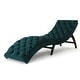 preview thumbnail 6 of 17, Roomfitters Tufted Velvet Chaise Lounge, Modern Recliner with Arched Back and Wooden Legs