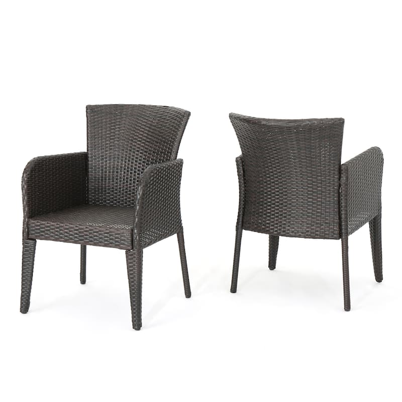 Christopher Knight Home Corsica Outdoor 5-piece Wicker Dining Set