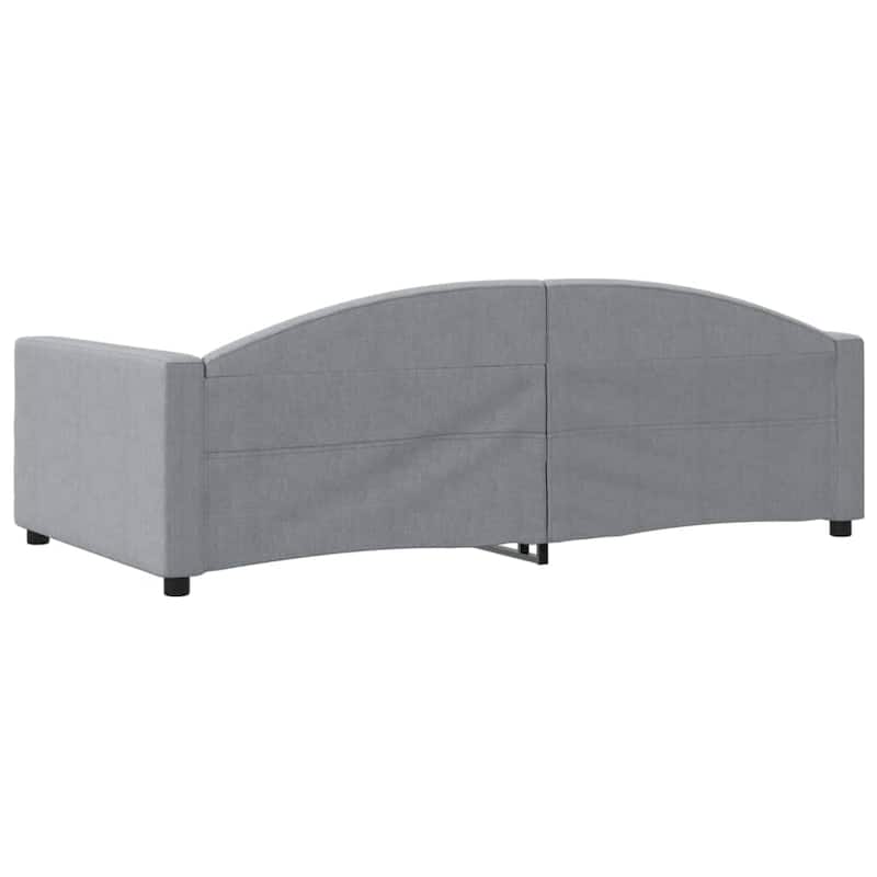 vidaXL Day Bed Upholstered Sleeper Sofa Bed for Bedroom Living Room Fabric