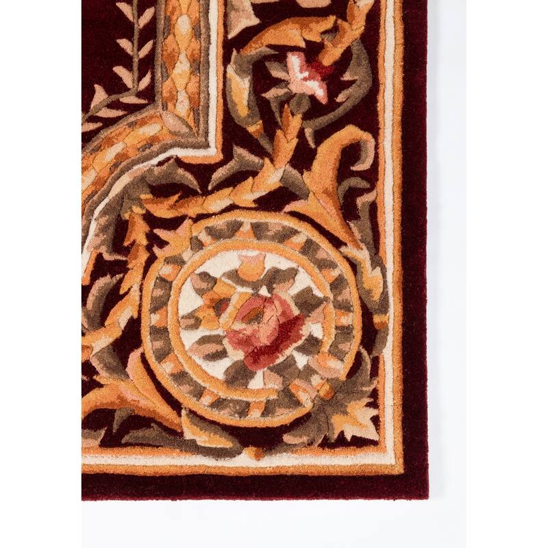 Momeni Harmony Hand Tufted Wool Traditional Floral Area Rug