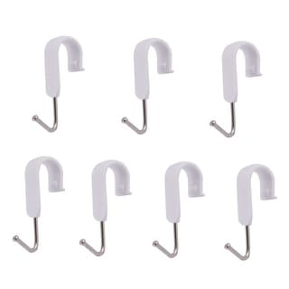 4pcs Multi-Functional S-Shaped Plastic Hooks For Hanging Towels, Bags,  Clothes, Hats, Etc.