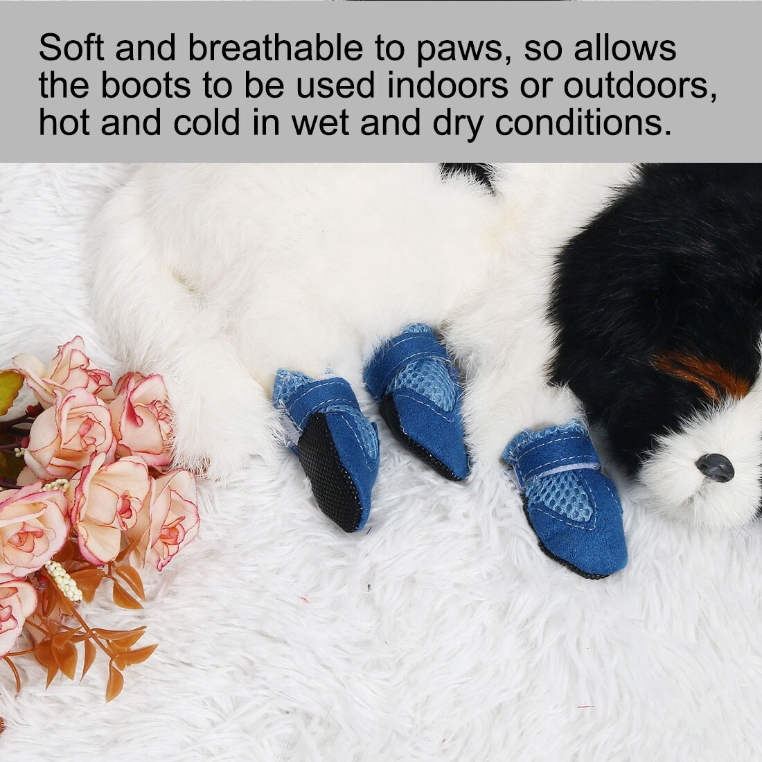 Shop Dog Shoes Pet Boots Wear Resistant Breathable Running Hiking Paw Protectors On Sale Free Shipping On Orders Over 45 Overstock 30493994