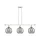 Option White Polished Chrome / Light Smoke Deco Swirl