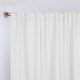preview thumbnail 3 of 198, Superior Solid Machine Washable Room Darkening Curtains with Back Tabs, Set of 2