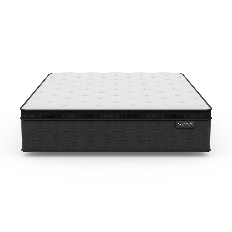 Amaris, 14-Inch, Cooling Copper Infused Memory Foam Euro Top Hybrid Mattress, CertiPUR US and Greenguard Gold Certified