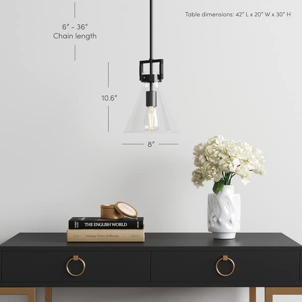 Illustration of Hanging Stem Light Fixtures
