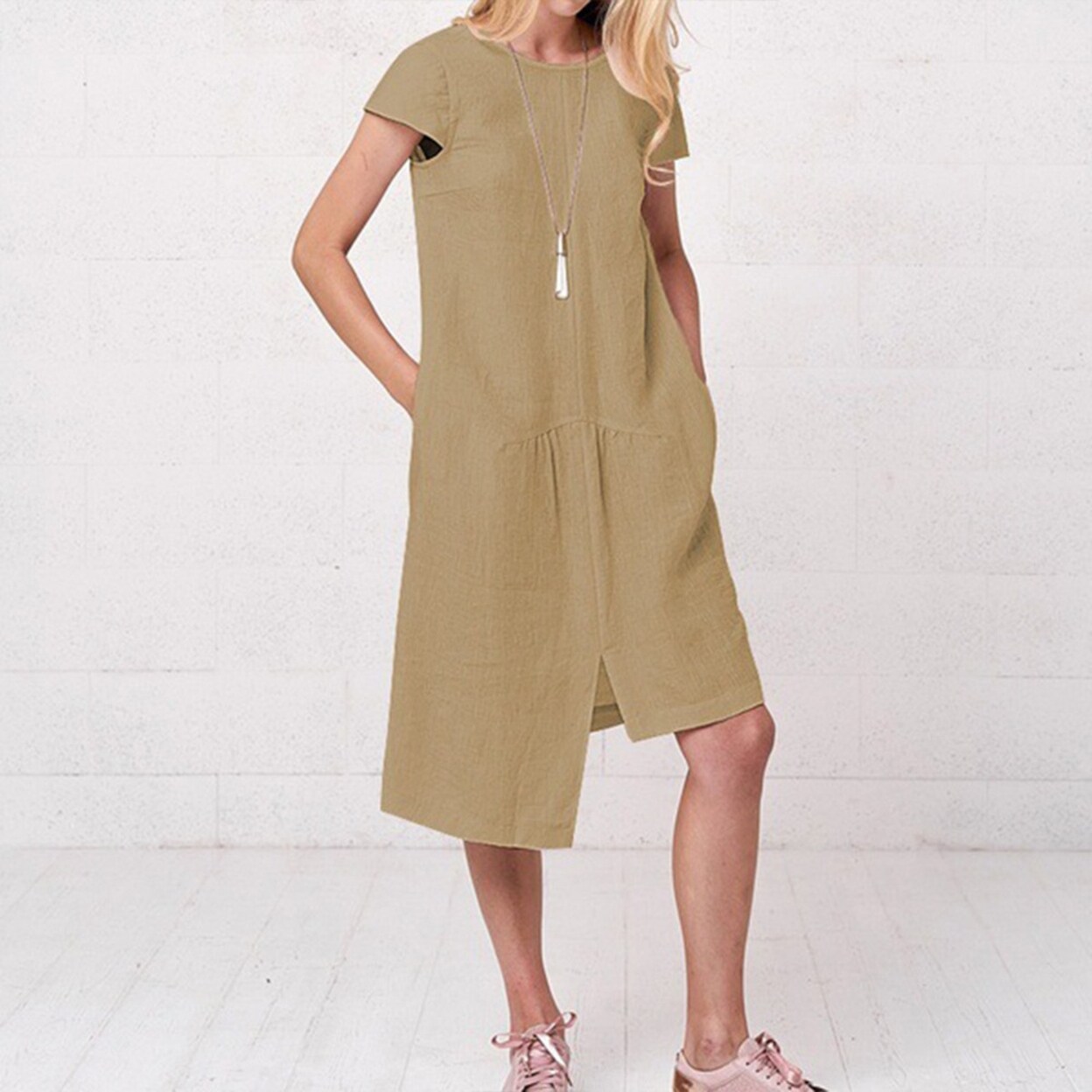 loose one piece dress