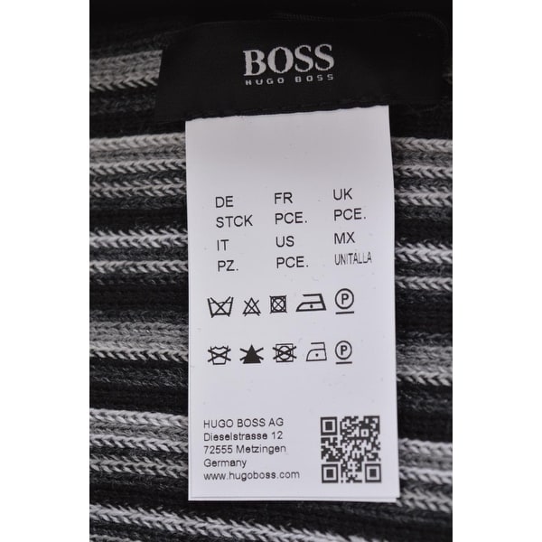 hugo boss black scarf