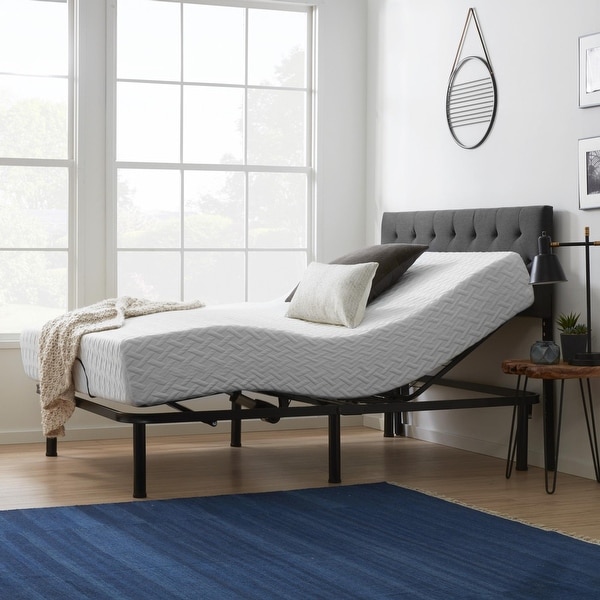 Lucid comfort collection standard clearance adjustable bed base