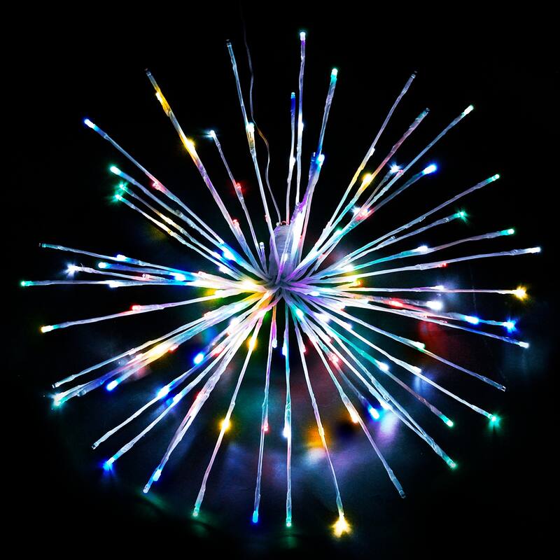 Christmas LED Spritzer Multi 24 Inch
