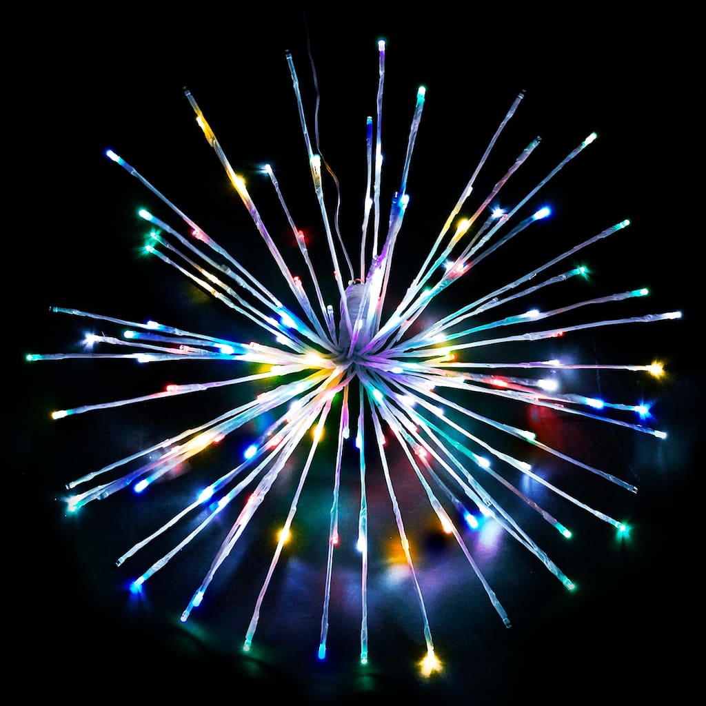 Christmas LED Spritzer Multi 24 Inch