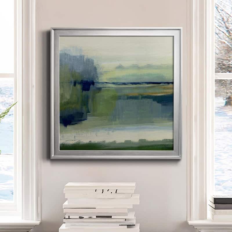 Glistening Meadow Detail I-Premium Framed Canvas - Ready to Hang