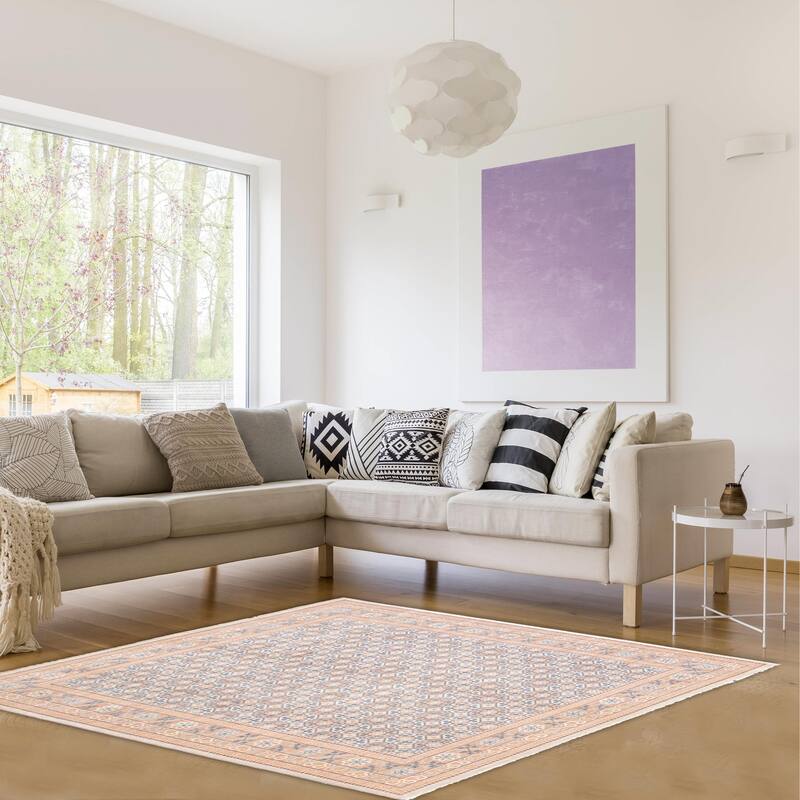 ECARPETGALLERY Hand-knotted 18 Of 20 Pak Finest Mamluk Grey Wool Rug - 8'2 x 10'0