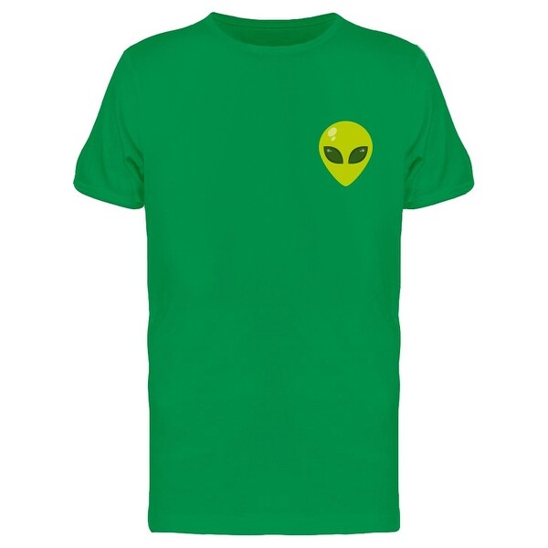 Shop Cool Alien Head Pocket Doodle Tee Men S Image By Shutterstock Overstock 27952876