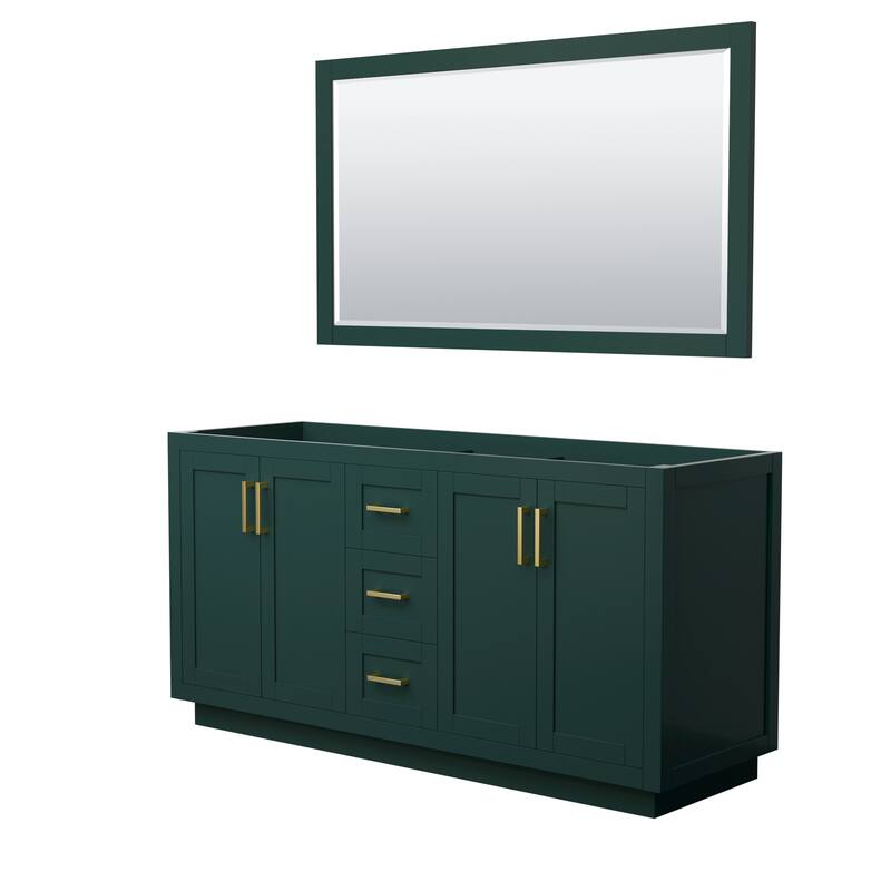 Miranda Bathroom Vanity Cabinet, 58-Inch Mirror