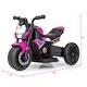 preview thumbnail 15 of 32, 6V Battery Powered Motorbike with Detachable Training Wheels for Kids - 29" x 15" x 19"