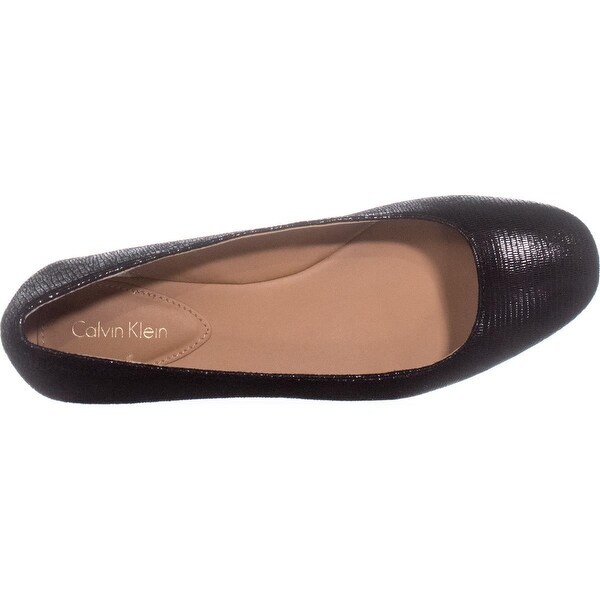 calvin klein ballet flats