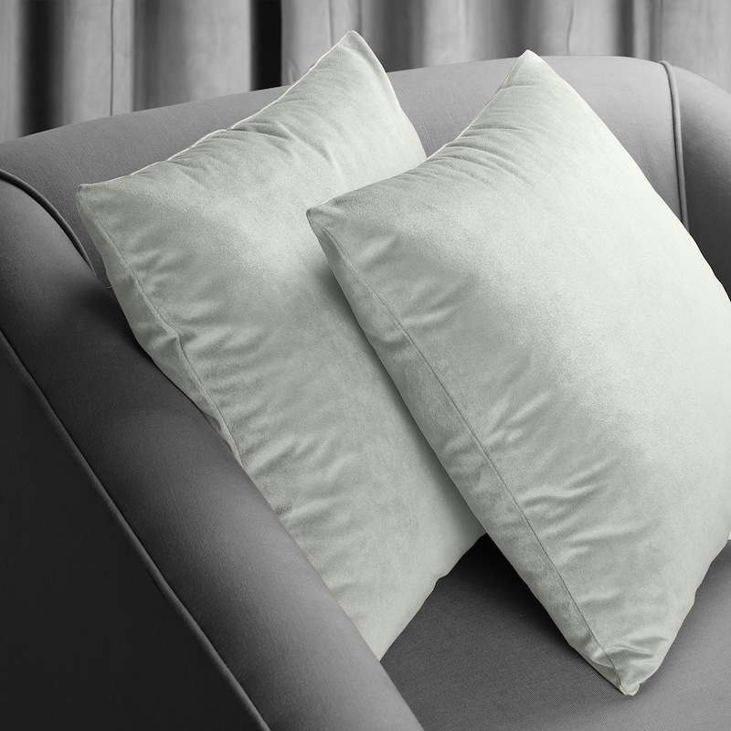 Exclusive Fabrics Signature Velvet Cushion Cover (Set of 2)