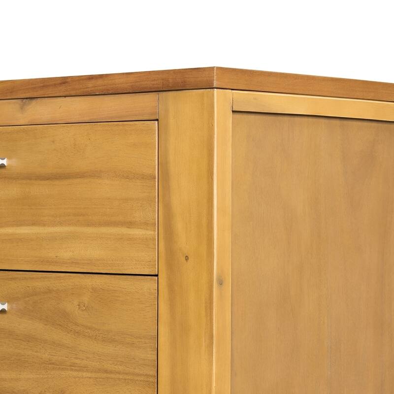 Compact 5-Drawer Dresser, Perfect Bedroom Storage Solution with Organizer Features