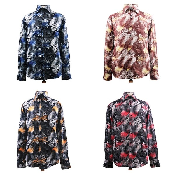 Shop Men S Stylish Fancy Shirt Overstock 21489463