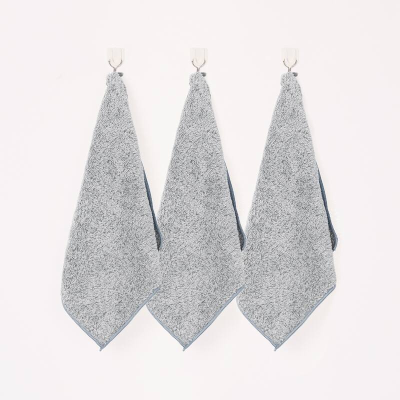 Gray Microfiber Cleaning Cloth, Ultra Soft Absorbent Lint Free Cleaning Rags for Housekeeping Cleaning Cloths