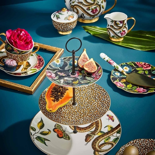 Spode Creatures of Curiosity 3 Tier Cake Stand - 11