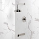 preview thumbnail 12 of 34, Kingston Brass Metropolitan Single-Handle Pressure Balanced Tub and Shower Faucet
