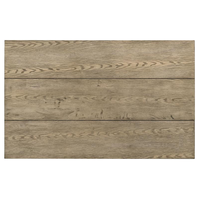 Cardova 87-inch Solid Wood Extension Dining Table Vineyard Oak - 63" x 39.25" x 30"