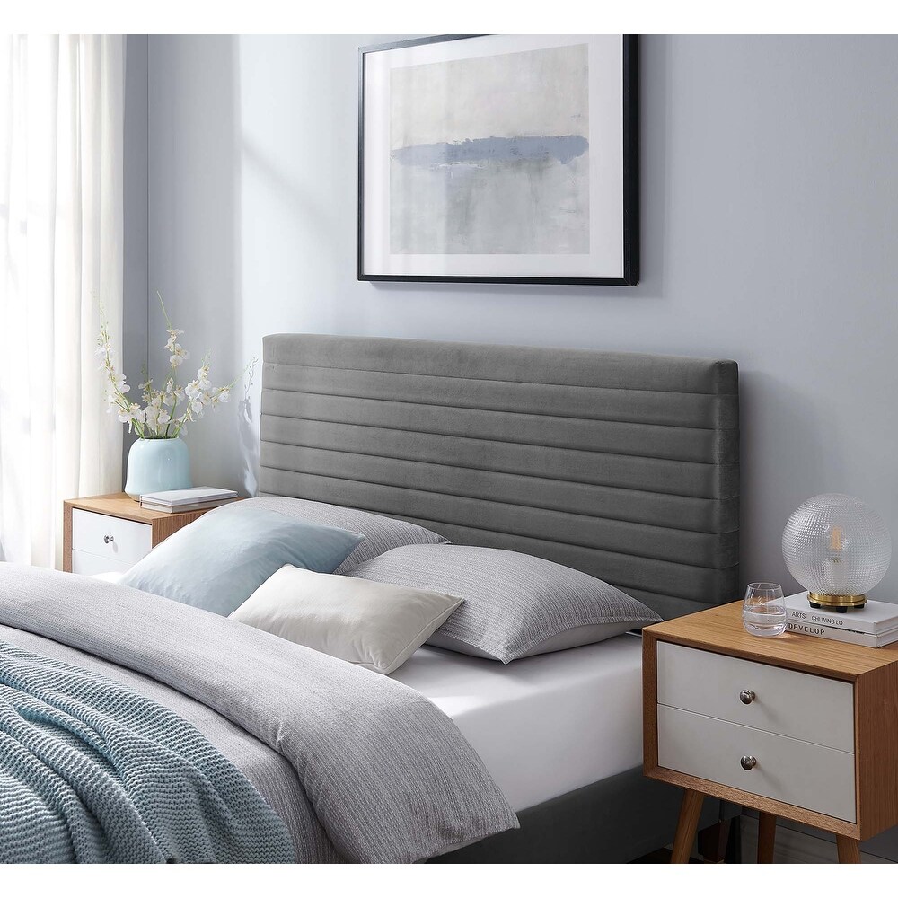 Grey twin shop xl headboard