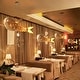 preview thumbnail 5 of 8, Wooden Fish Shaped Pendant Lights Decorative Hanging Lamp Fixture - 24" x 10"