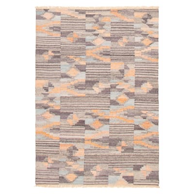 Ankara FW Grey Kilim 5'2" x 7'9" - 5'2 x 7'9