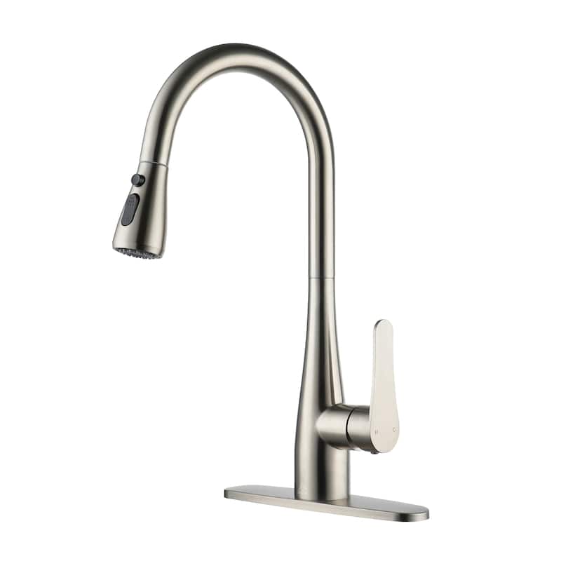 Single Handle Pull Down Sprayer Kitchen Faucet