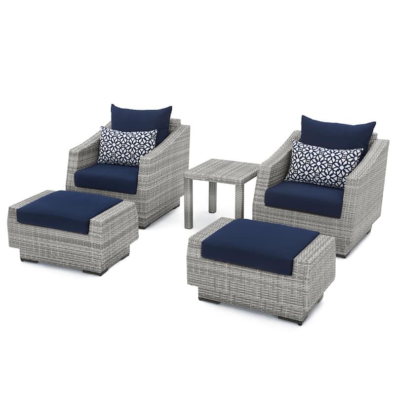 Cannes 20 Piece Sunbrella Outdoor Patio Estate Set