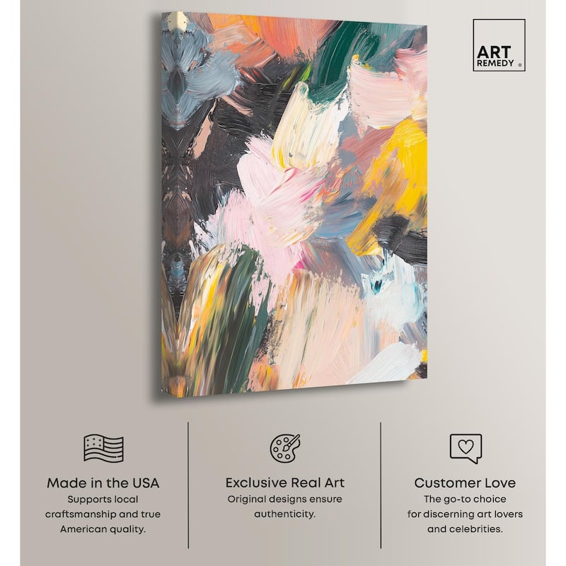 Chromatic Surge II Canvas by Art Remedy, Gallery Wrapped